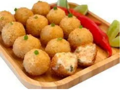 Bolinho de Salmão