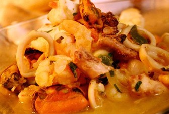 Ensopado de Frutos do Mar