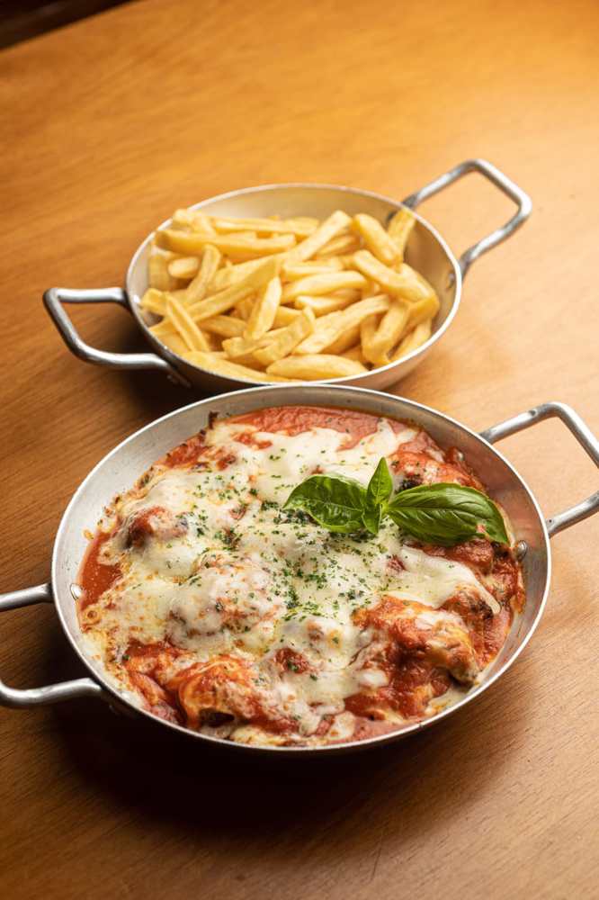 Filezinho à parmegiana
