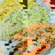 Salmão à Meuniere