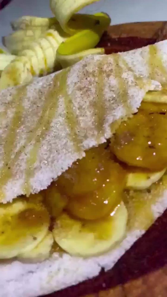 Tapioca Com Doce de Leite