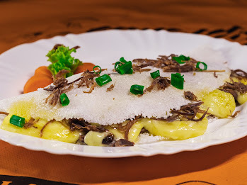 Tapioca Com Carne Serenada