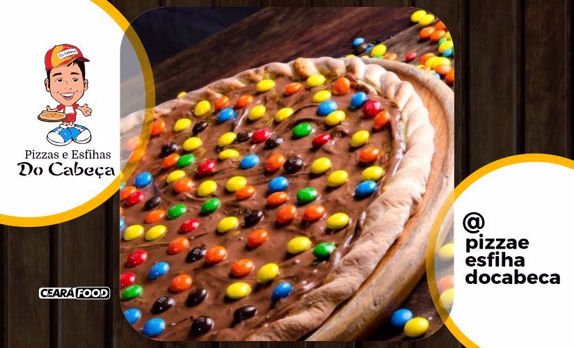 Esfiha de M&M's