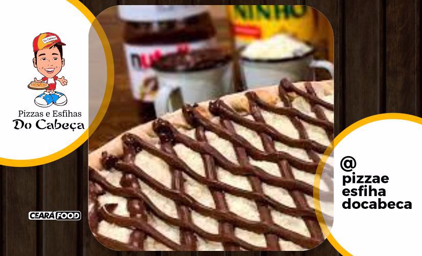 Esfiha de Ninho com Nutella