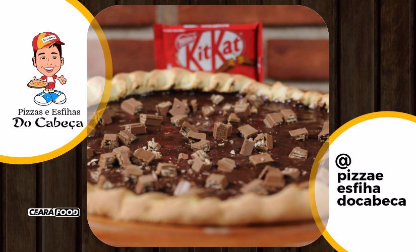 Esfiha de Kit Kat