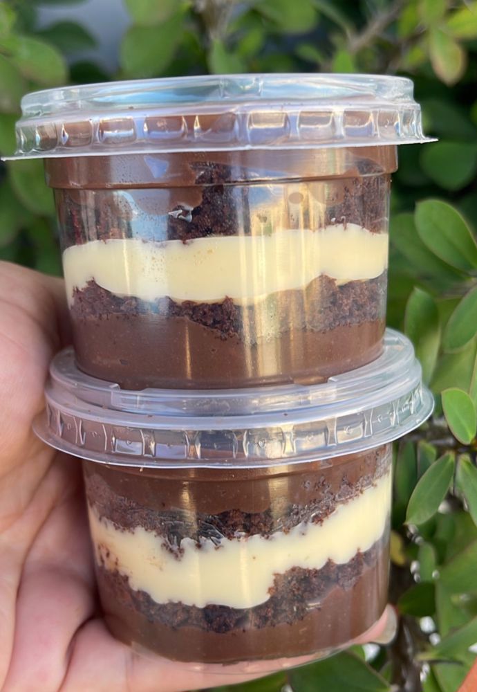 Bolo no Pote Chocolate com ninho
