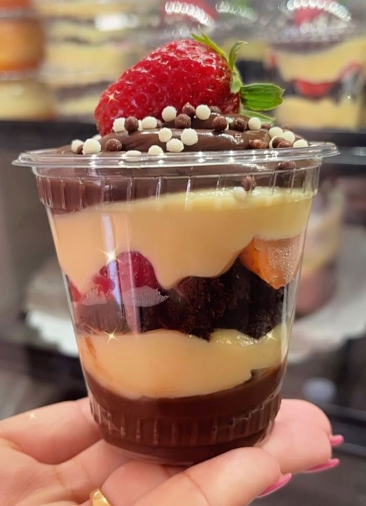 Escondidinho de Brownie