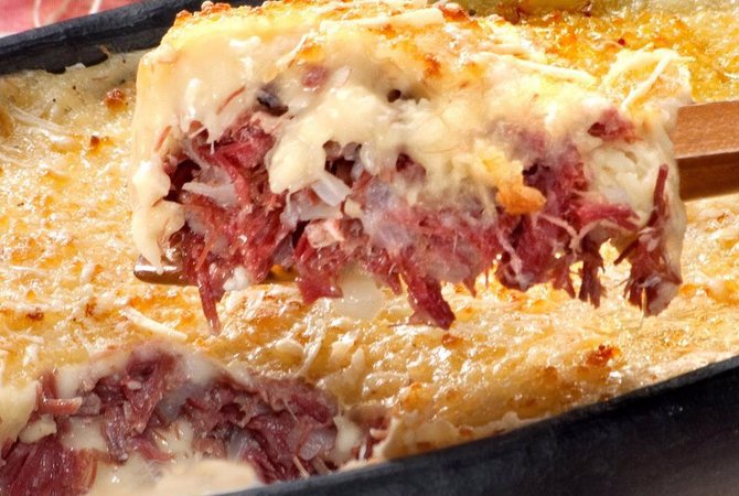 Escondidinho de Carne de Sol