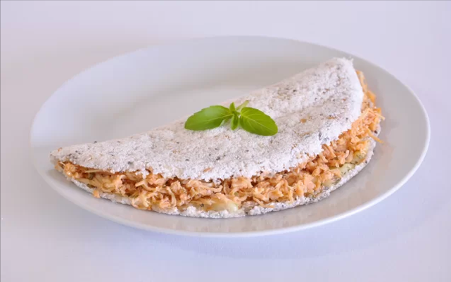 Tapioca Frango com muçarela