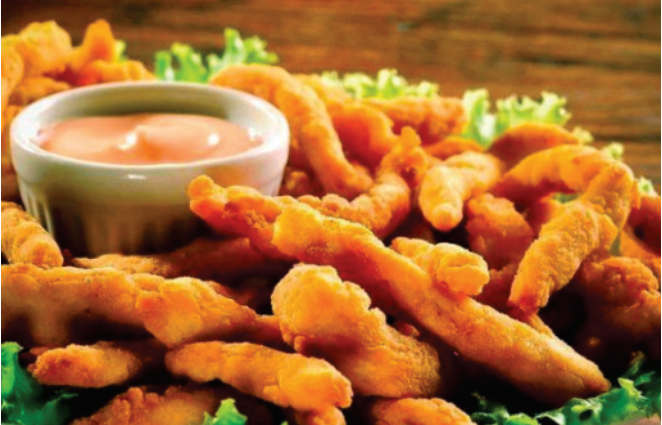 Isca de Peixe Empanada