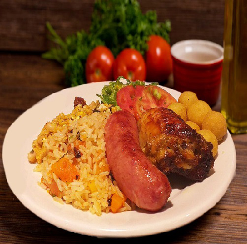 Frango e Linguiça