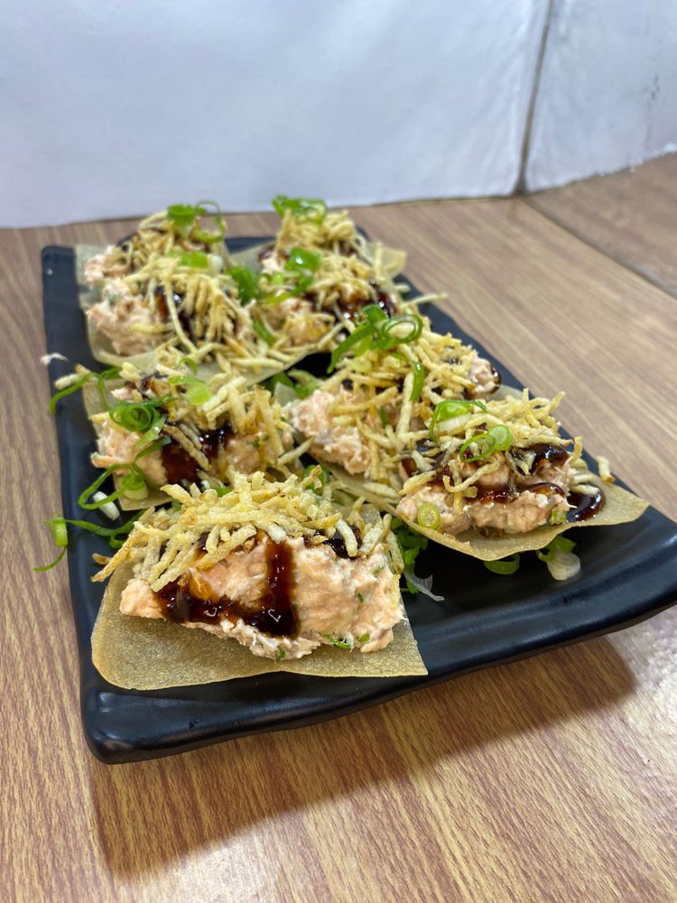 Nachos de Salmao