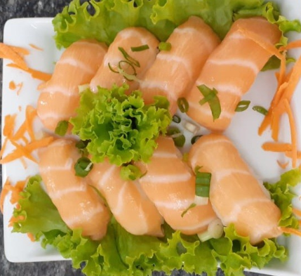 Niguiri de Salmão - 8 und