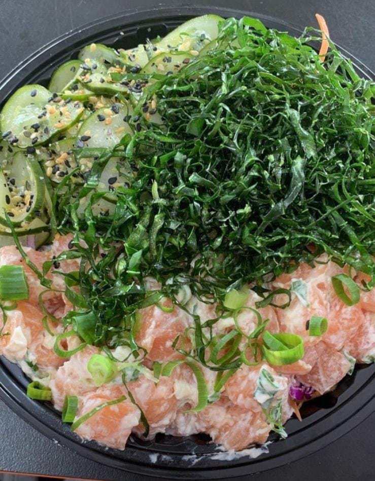 Poke de Salmão cru