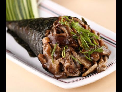 Temaki de shimeji