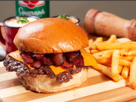 Smash Bacon + Batata + Refri Lata