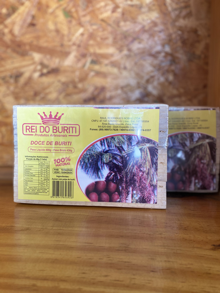 Doce de buriti 400g