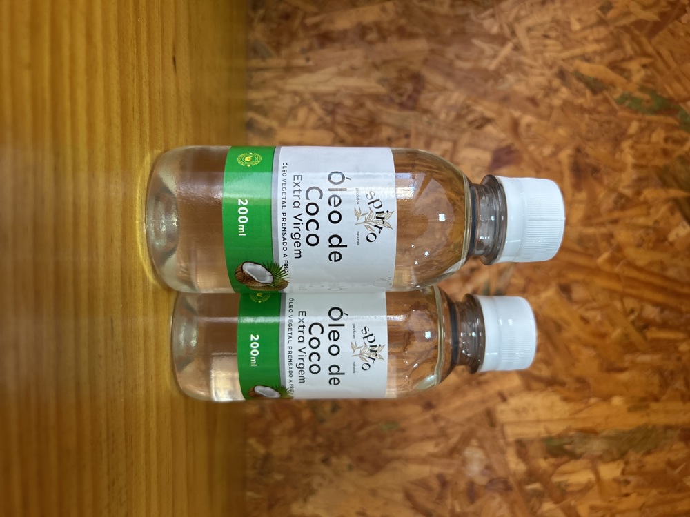 Óleo de coco extra virgem