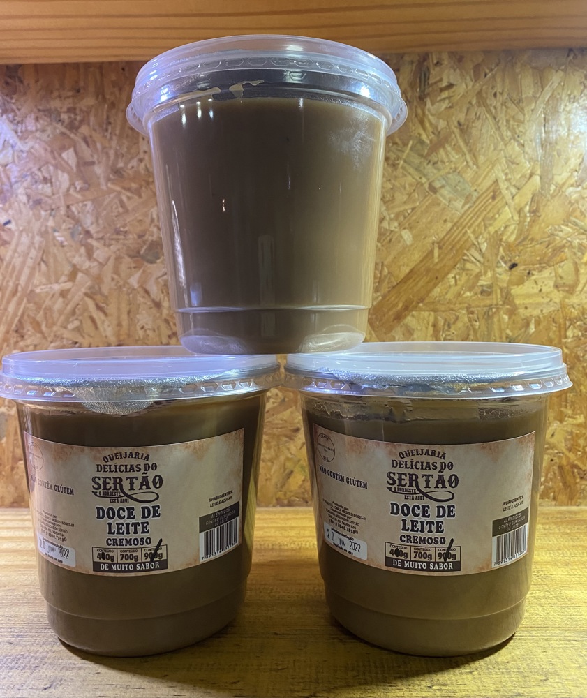 Doce de leite cremoso 900g