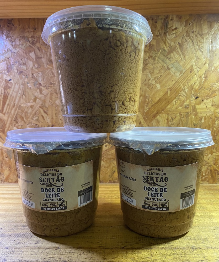 Doce de leite granulado 900g