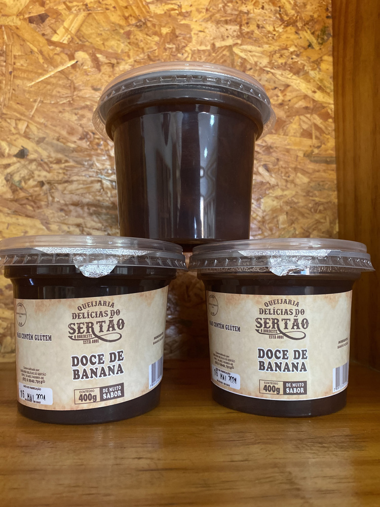 Doce de banana 400g