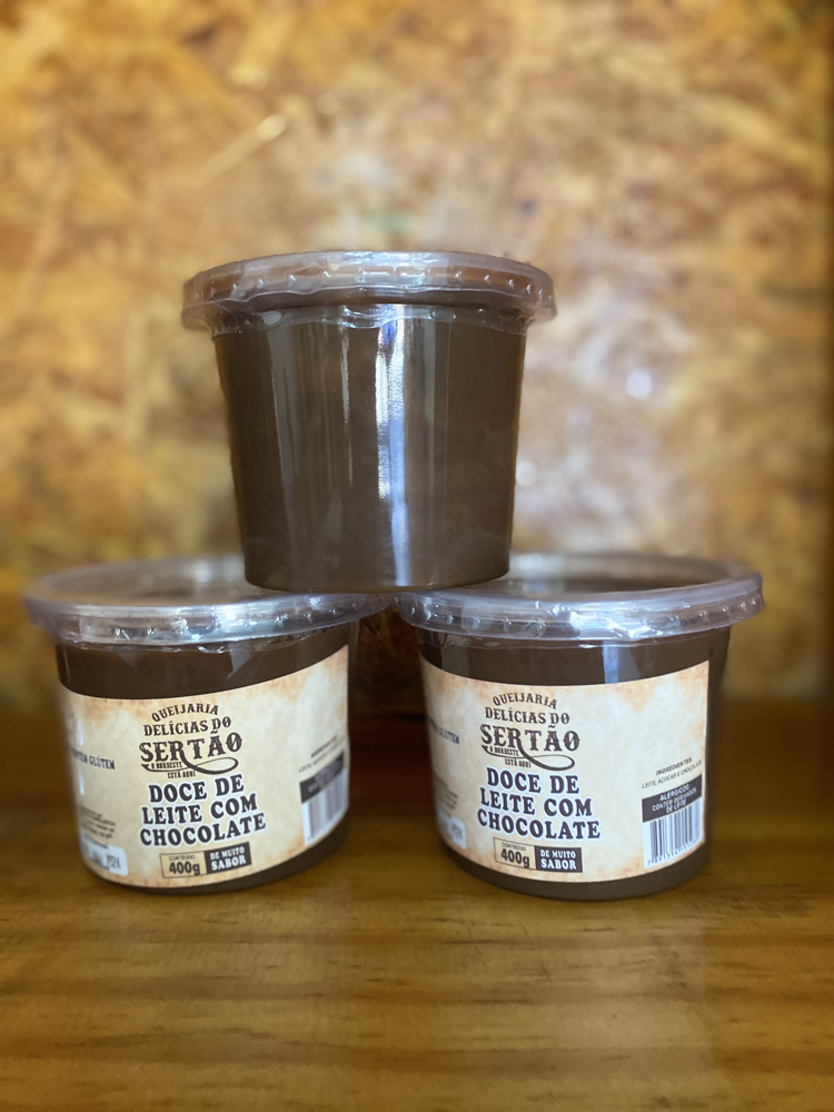 Doce de leite com chocolate