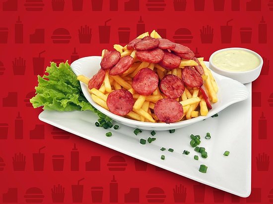 BATATA COM CHEDDAR E CALABRESA P