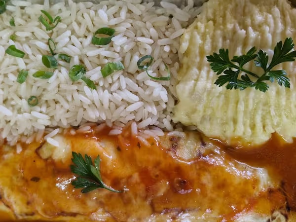 Panqueca de Frango + Refri 200 ml