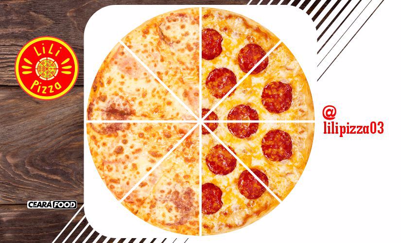 Pizza Grande de 2 sabores