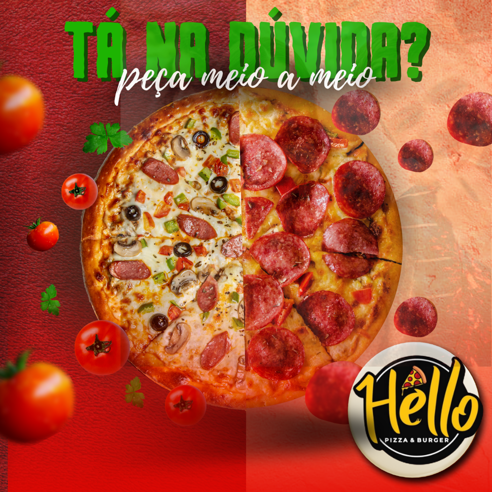 PIZZAS (G) MEIO Á MEIO 1\2