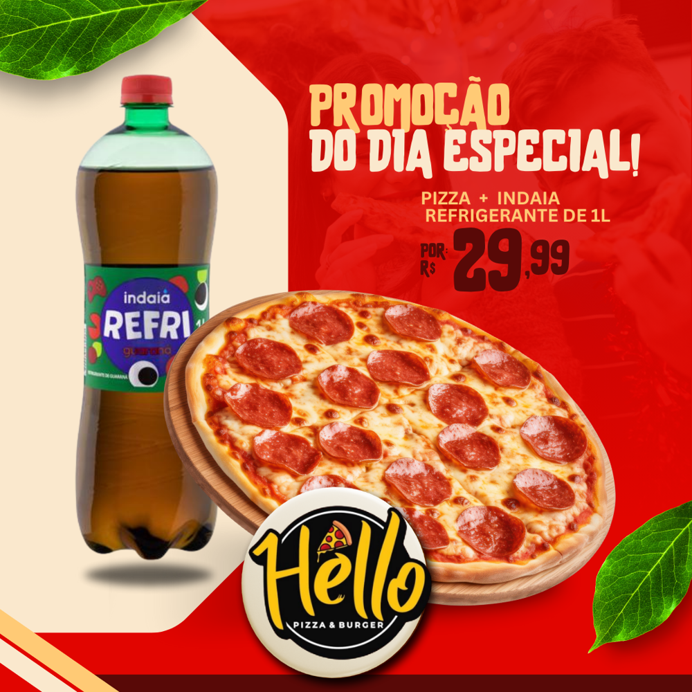PIZZA - PROMOÇÃO ESPECIAL!