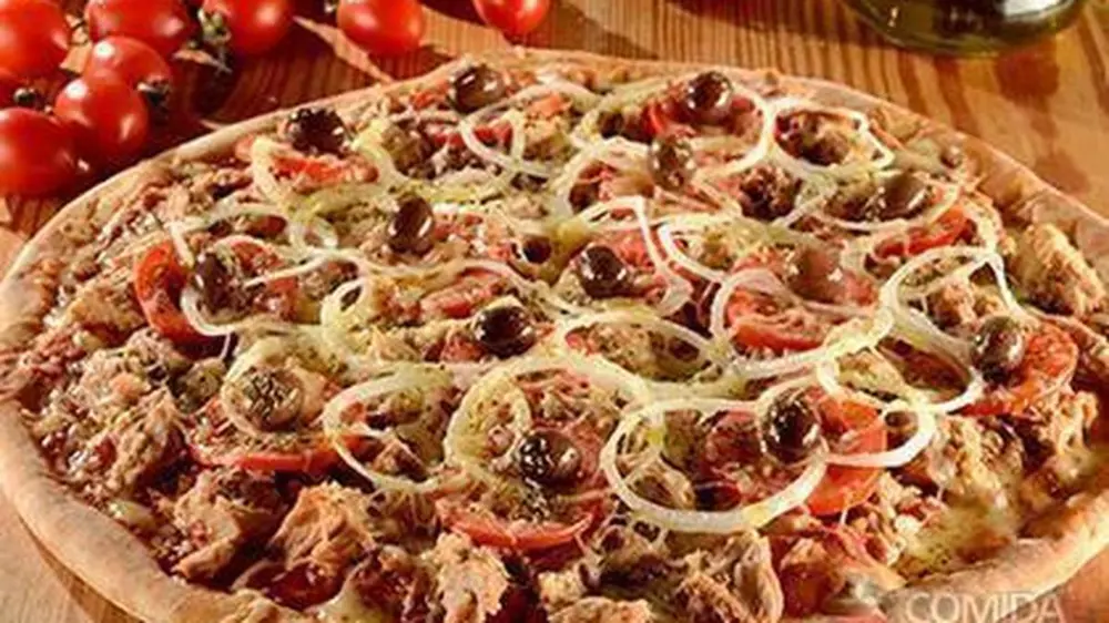 PIZZA DE ATUM (G)