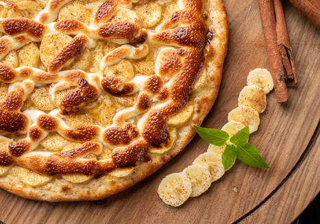 PIZZA DE BANANA NEVADA (M)