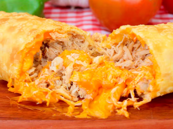 PASTEL DE FRANGO C/ CHEDDAR