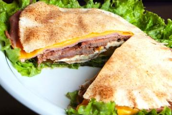 BEIRUTE DE FRANGO C/ CATUPIRY (P)