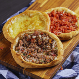 COMBO 2 - 10 CARNE, 10 QUEIJO, 5 CALABRESA + REFRI 1L IDAIA