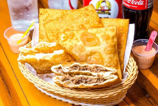 Cestinha de pasteis