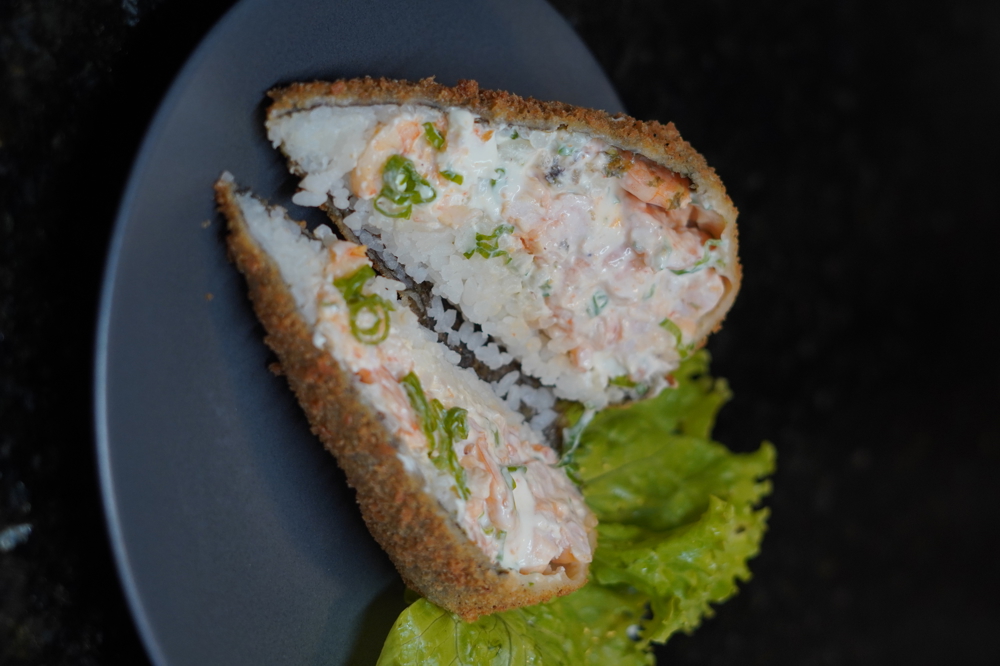 Temaki Hot Camarão C/Cream Cheese
