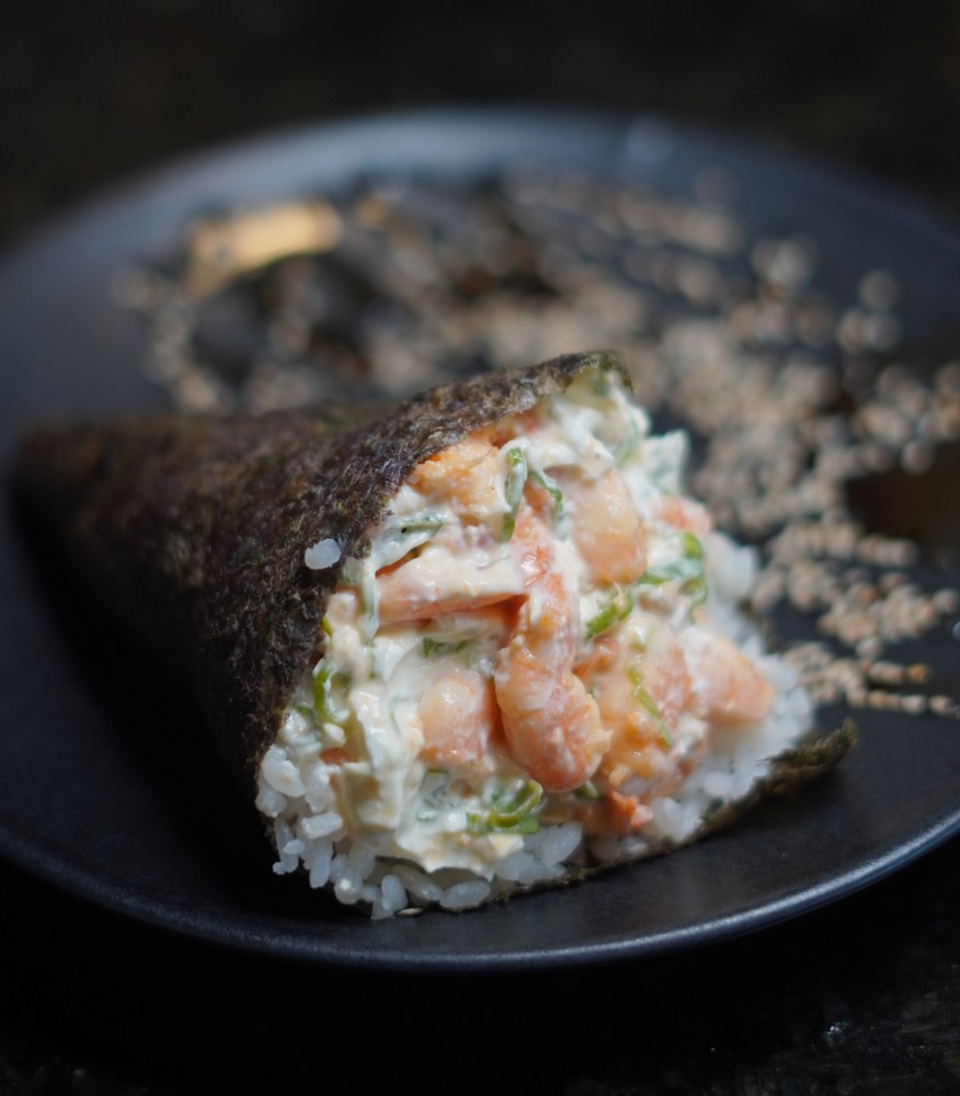 Temaki Camarão c/ Cream Cheese