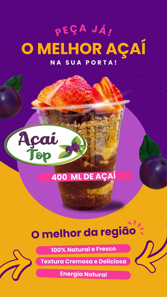 400 ML DE AÇAÍ