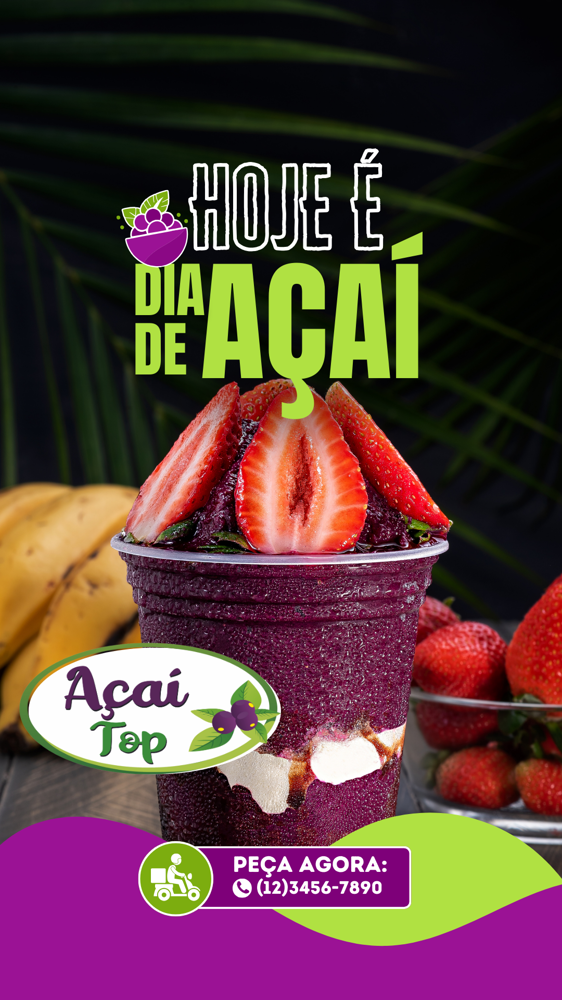 300 ML de AÇAÍ