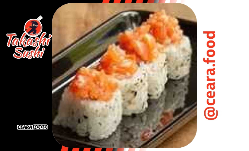 5 Uramakis Especiais de Salmão