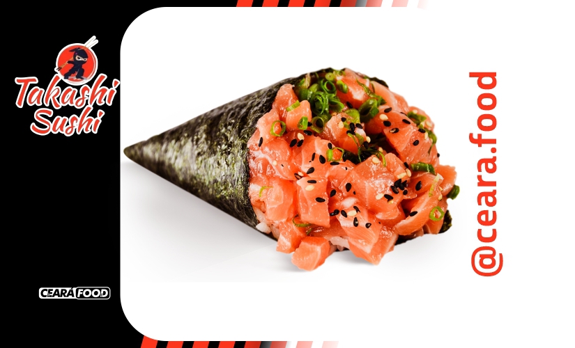 Temaki de Salmão