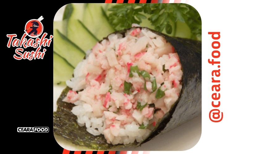 Temaki de Kani