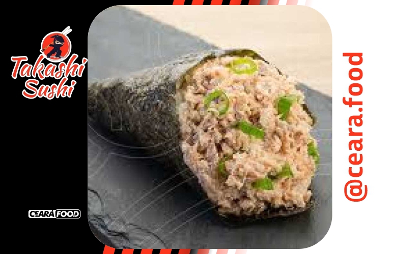 Temaki de Salmão Grelhado