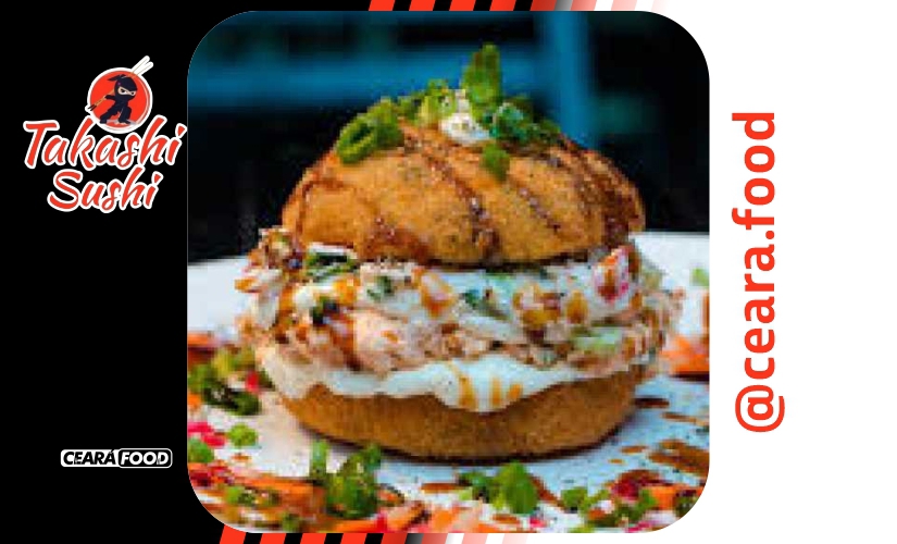 SushiBurger Chebi (Salmão e Camarão)