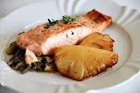Salmão ao Creme de Shimeji
