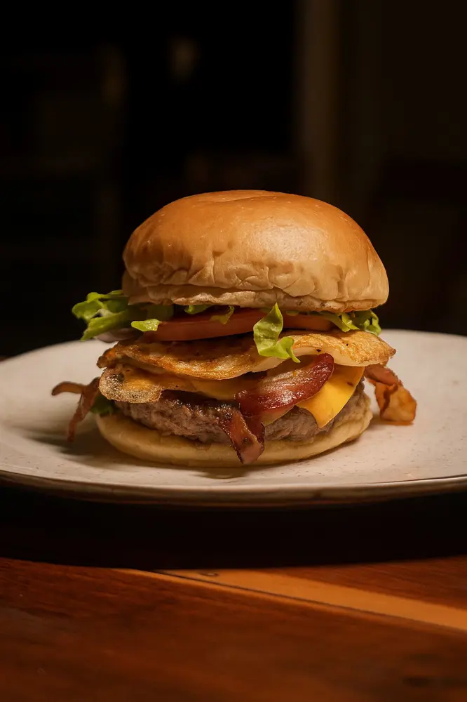 Meu Burguer eggs bacon