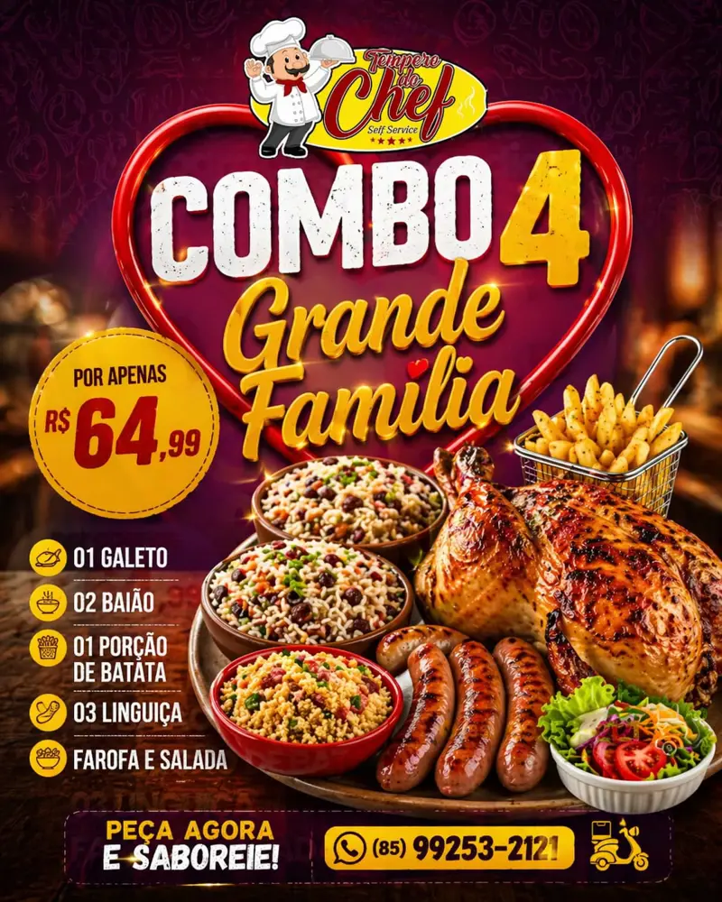 COMBO FAMÍLIA