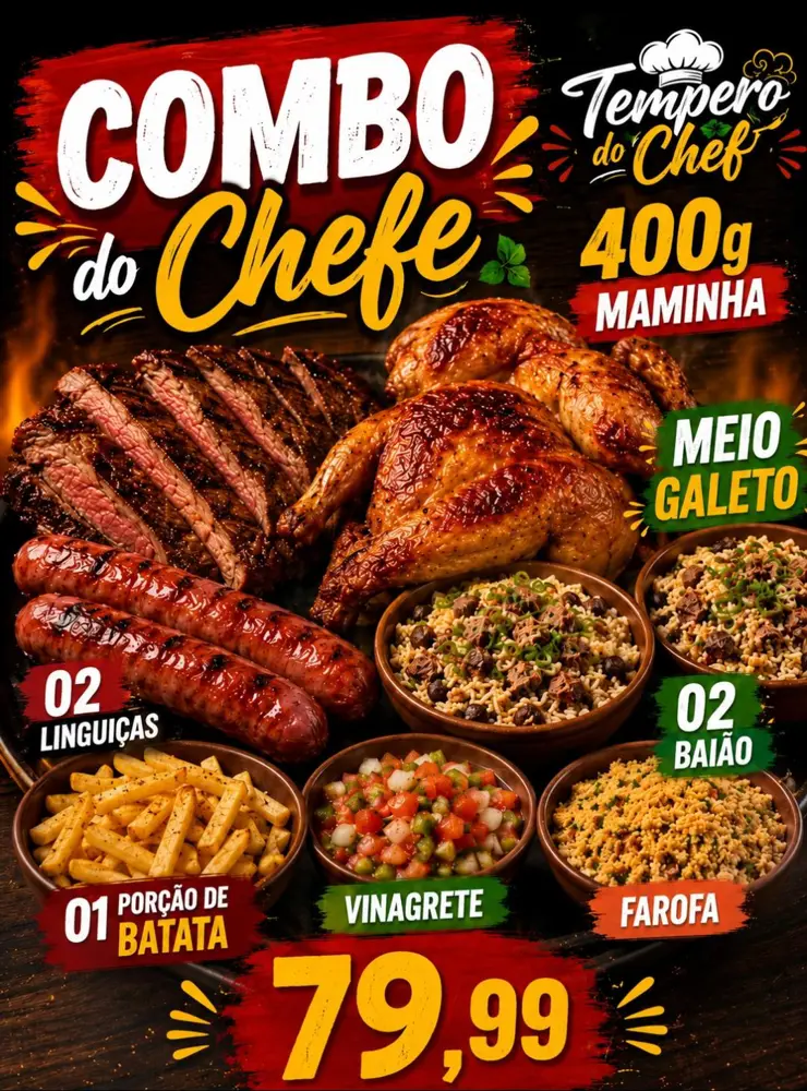 COMBO DO CHEFE